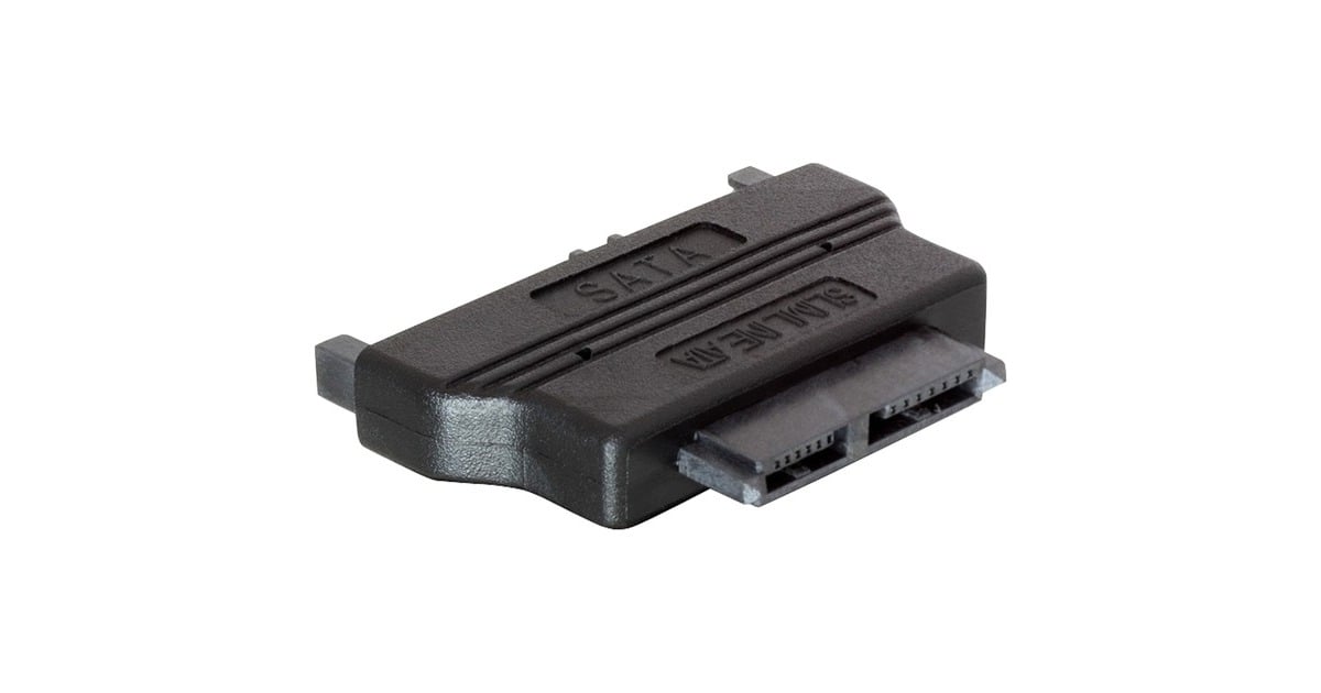 DeLOCKAdapter 22-Pin SATA > 13-Pin Slim SATA  (Zwart, 65156)