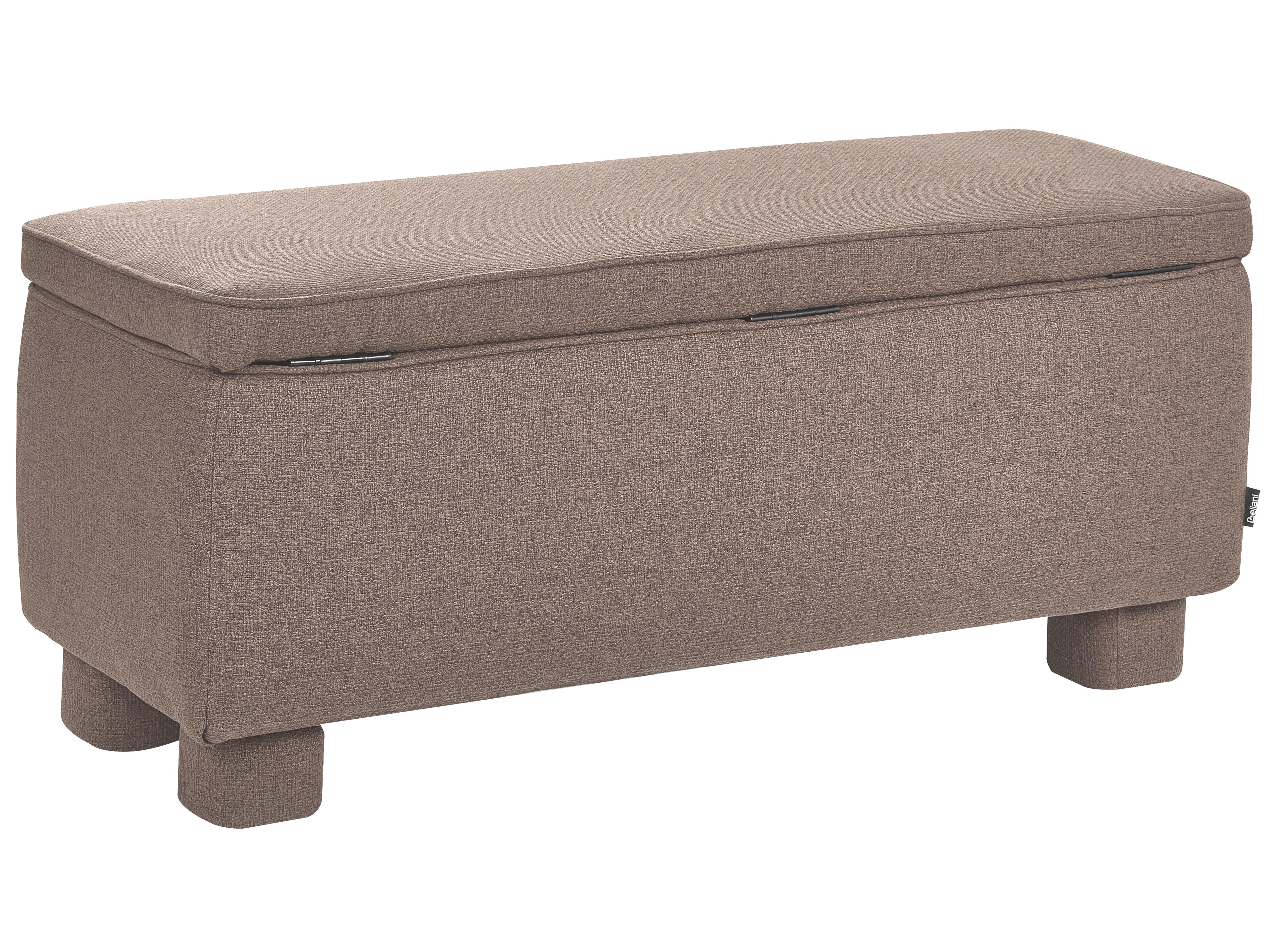 Bankje met opbergruimte ITHACA Stof Taupe