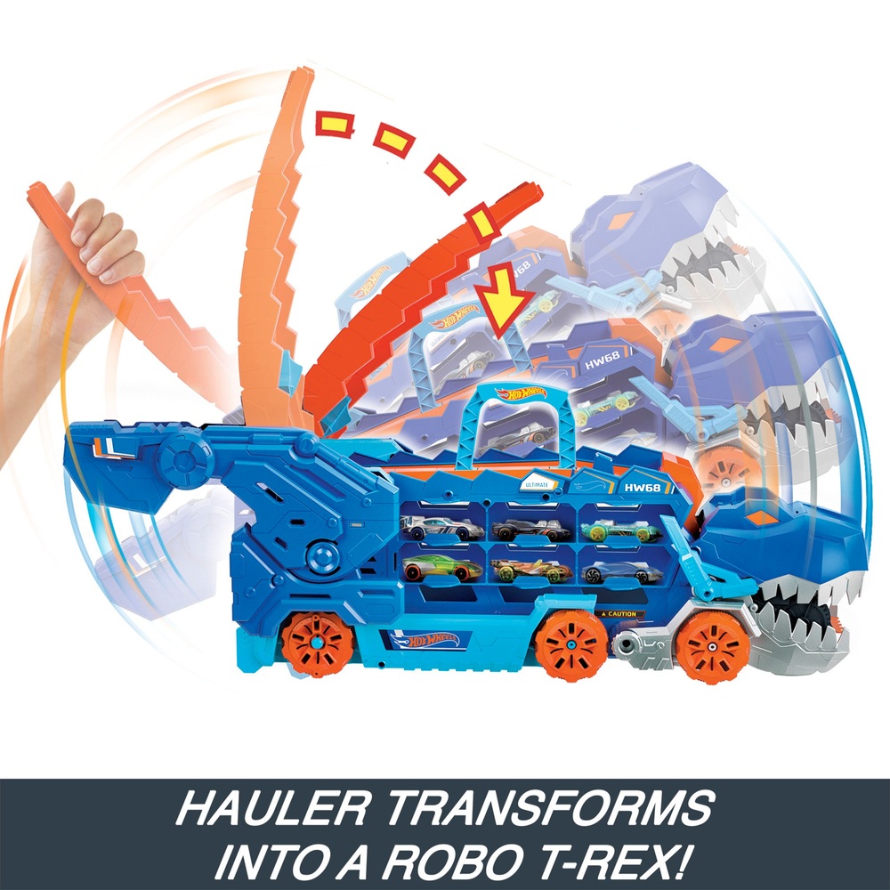 Hot Wheels City Ultimate T-Rex Transporter