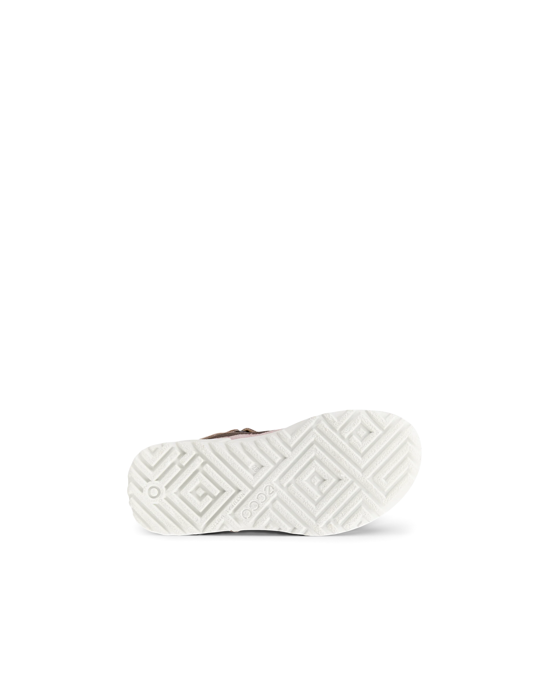 ECCO BIOM K1 Kinder High-Top-Sneaker aus Veloursleder mit Gore-Tex Beige