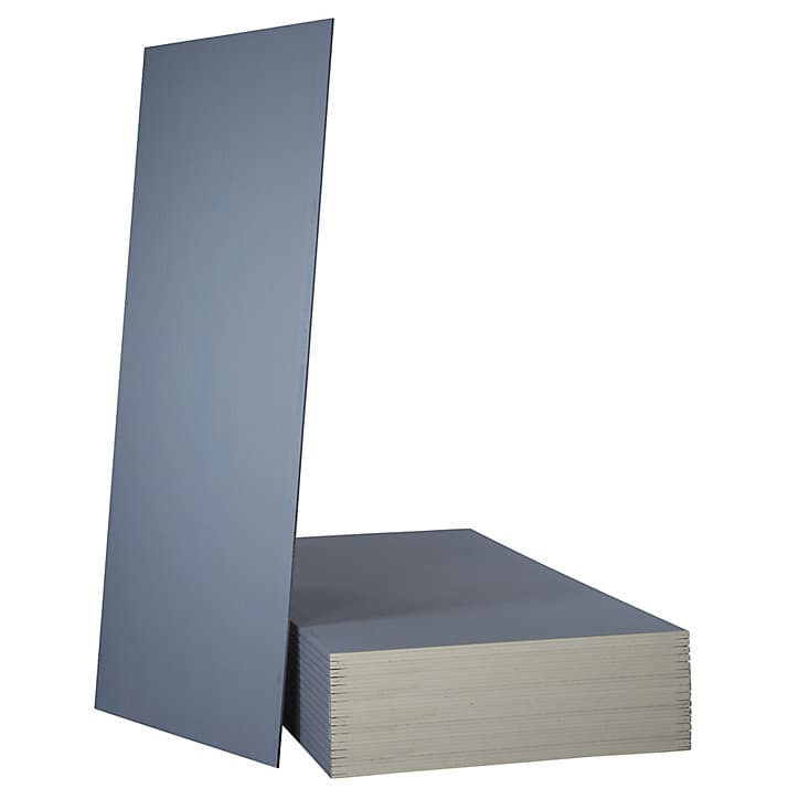 Plaque de plâtre acoustique BA13 Pladur 250 x 120 cm, ép.12,5 mm (vendue à la plaque)