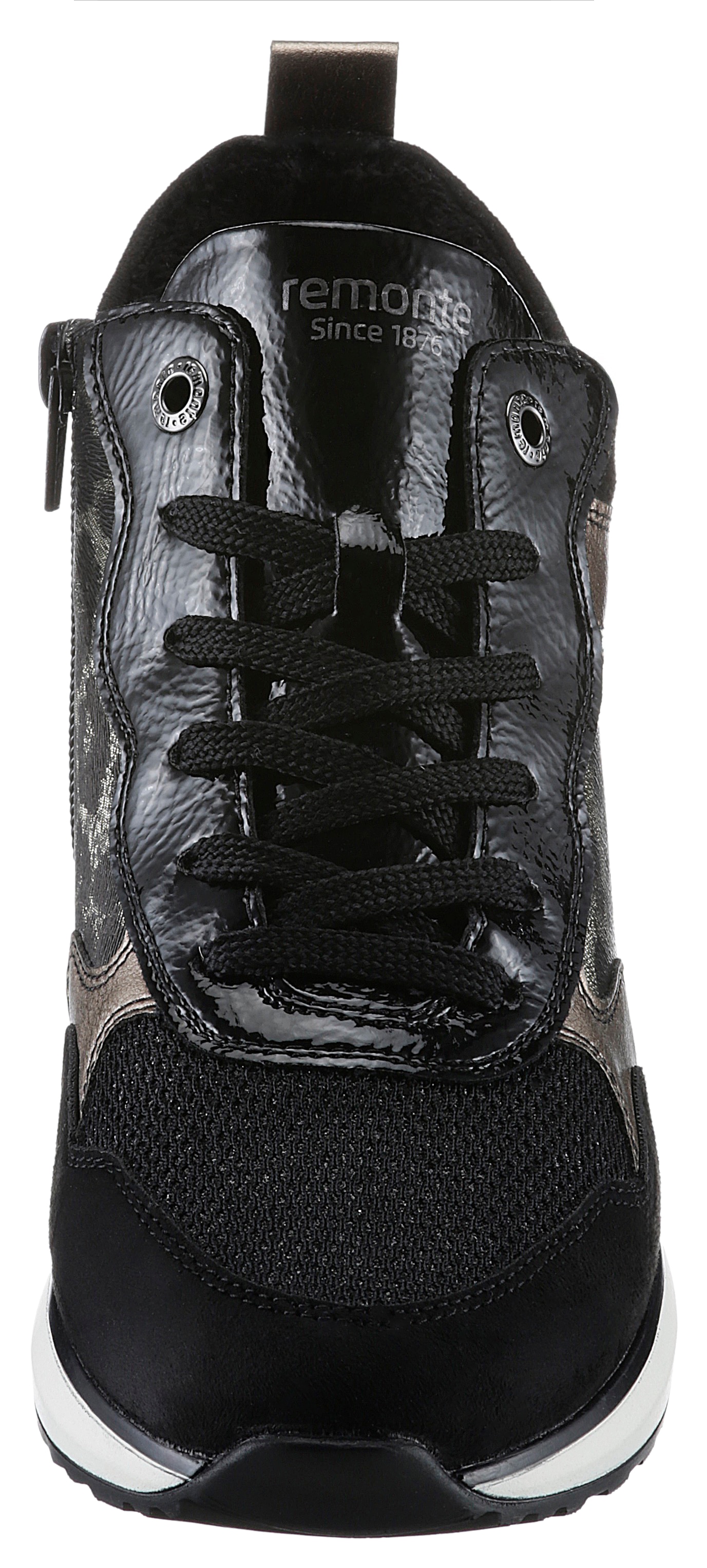 Remonte Keilsneaker  , Freizeitschuh, High-Top-Sneaker, Schnürer, Innenreissverschluss
