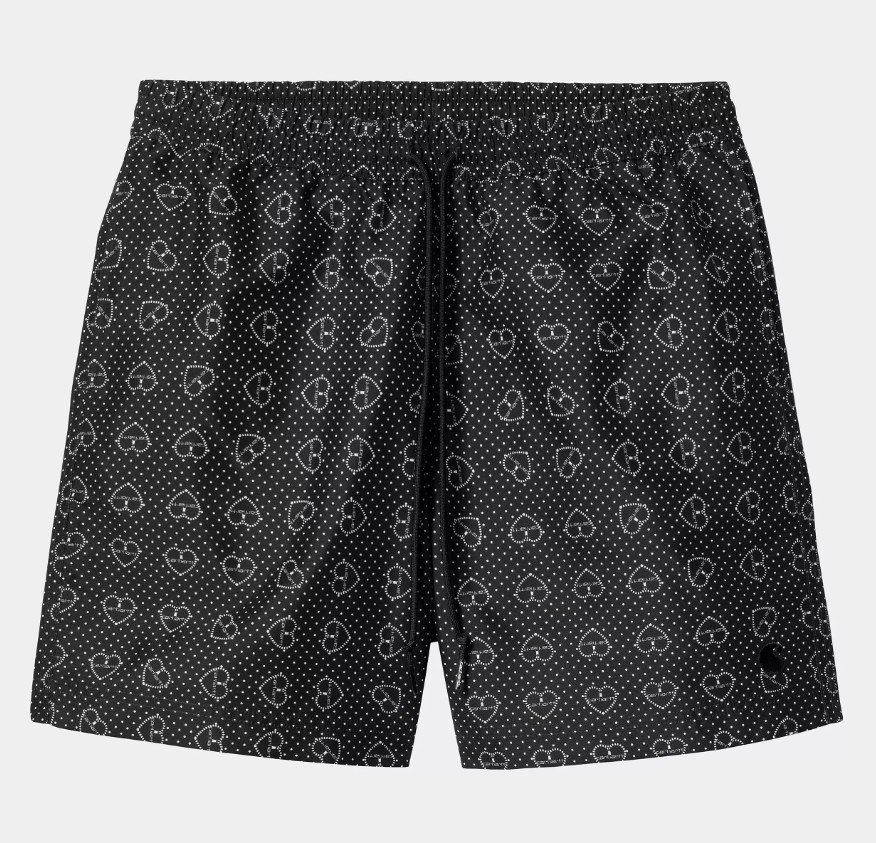 Carhartt WIP Slater Swim Trunks Black