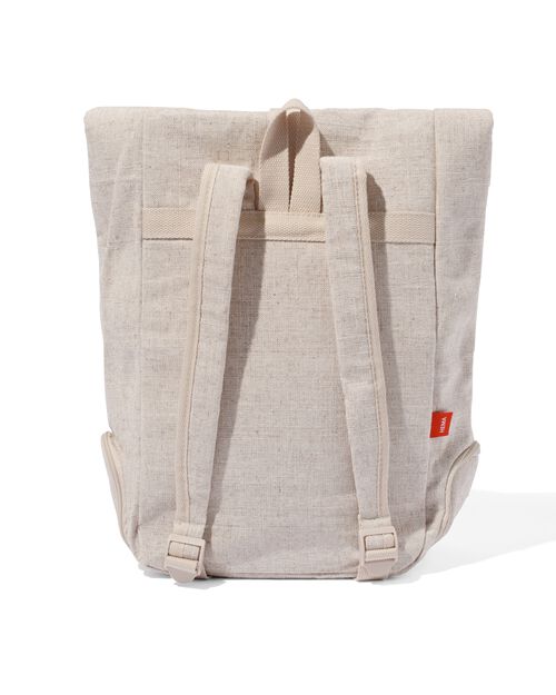 sac à dos isotherme aspect lin 34x24x12