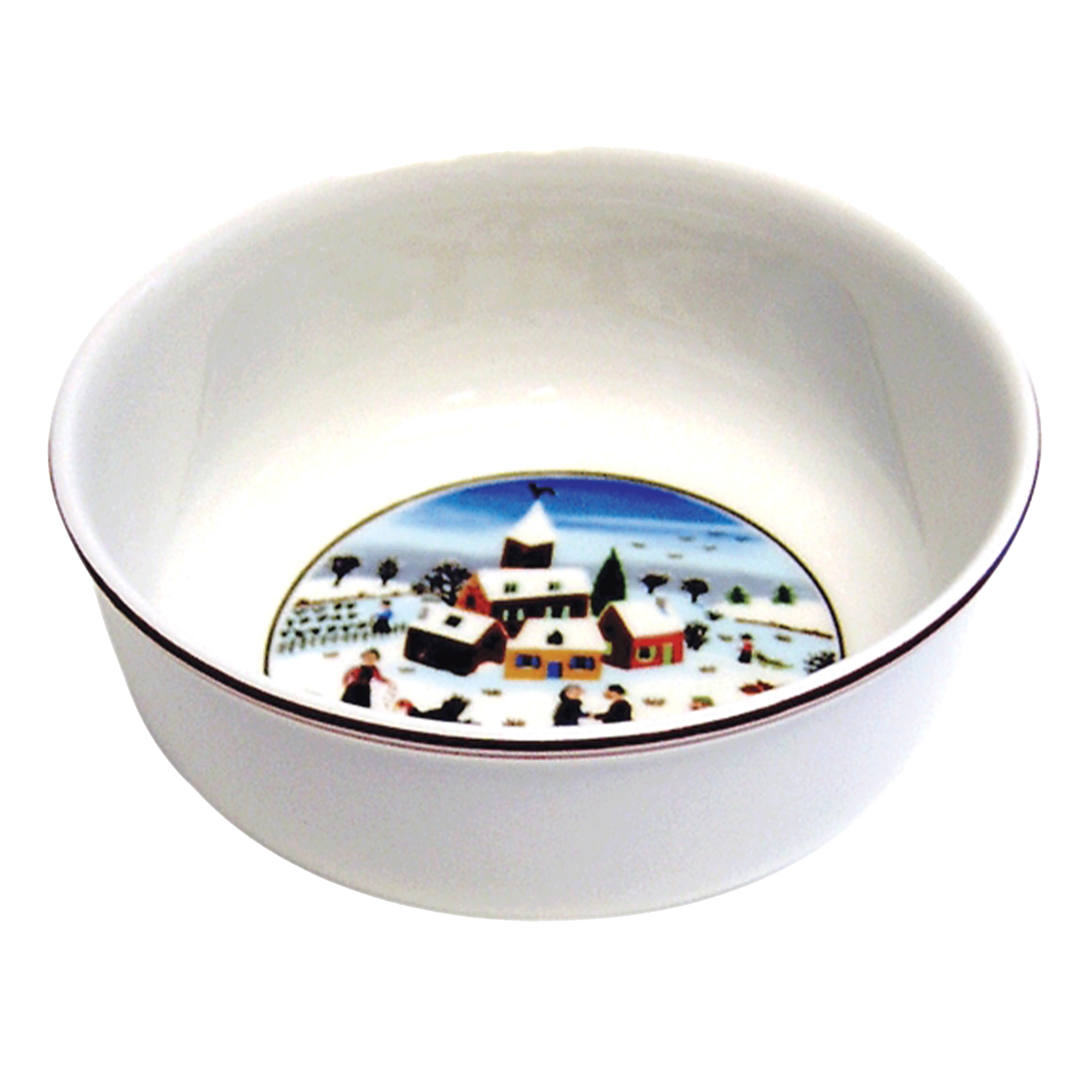 Design Naif Dessert bowl Multi-colored, Premium Porcelain