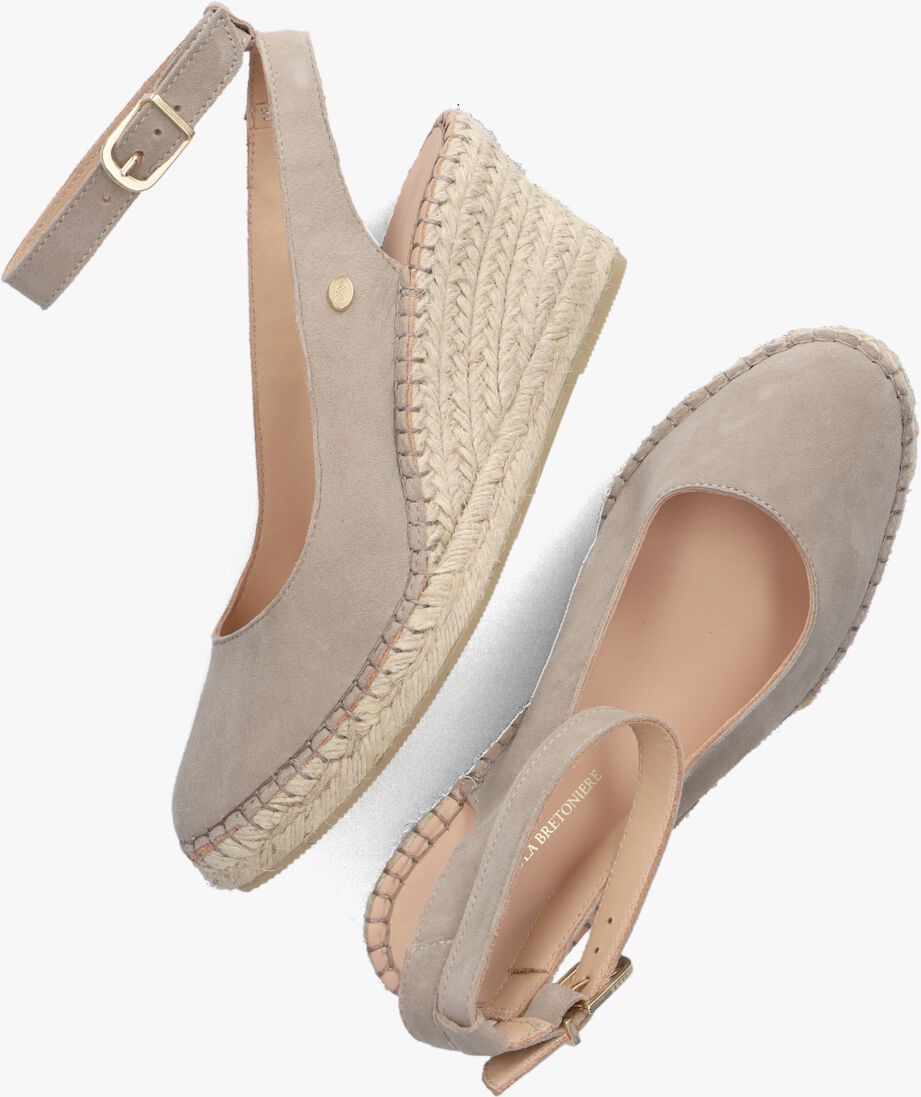 FRED DE LA BRETONIERE taupe fred de la bretoniere espadrilles 153010276