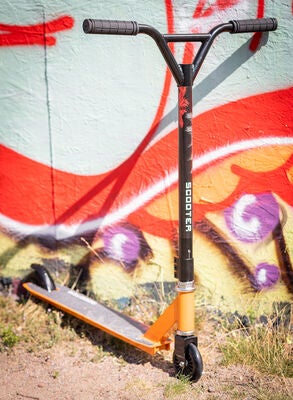Pinepeak Sparkesykkel Extreme Scooter, Oransje