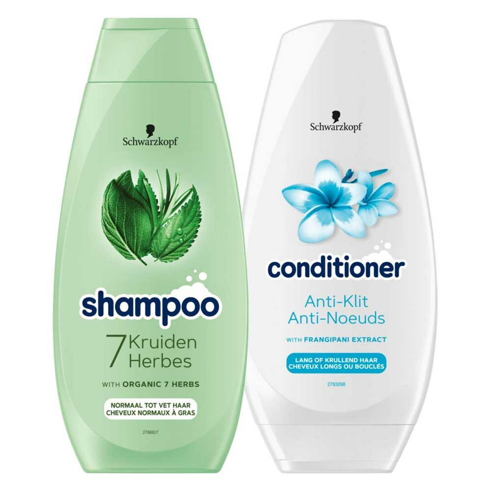 Schwarzkopf 7 Kruiden & Anti-Klit Pakket
