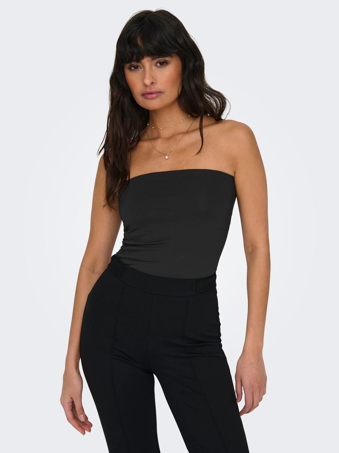 ONLEA Tüll-Top Black