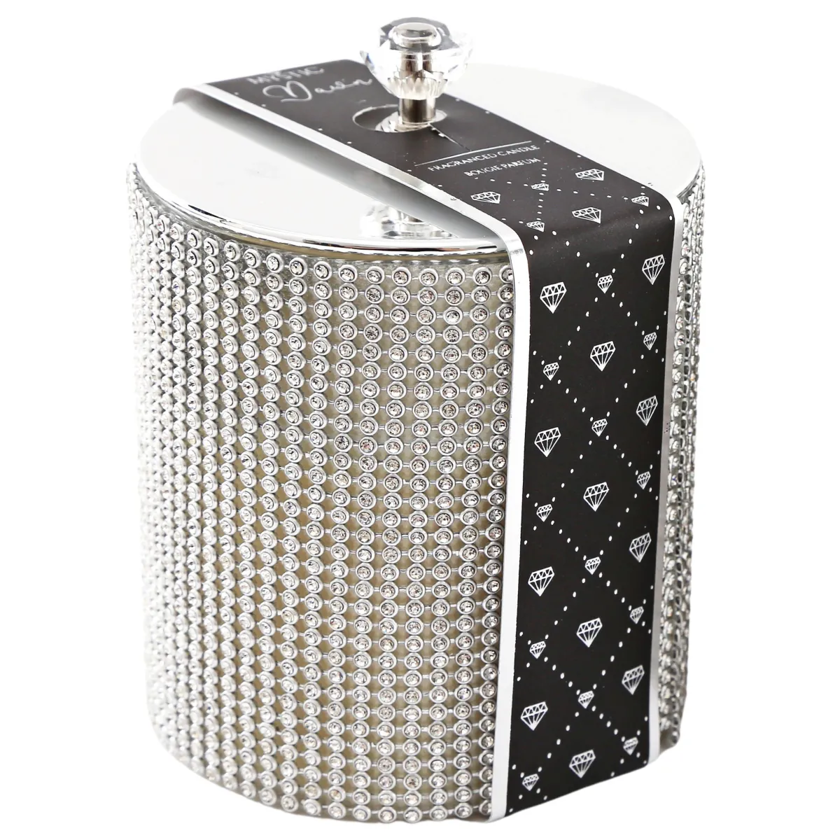 SIL Bougie Pot Diamant 9 x 10 cm