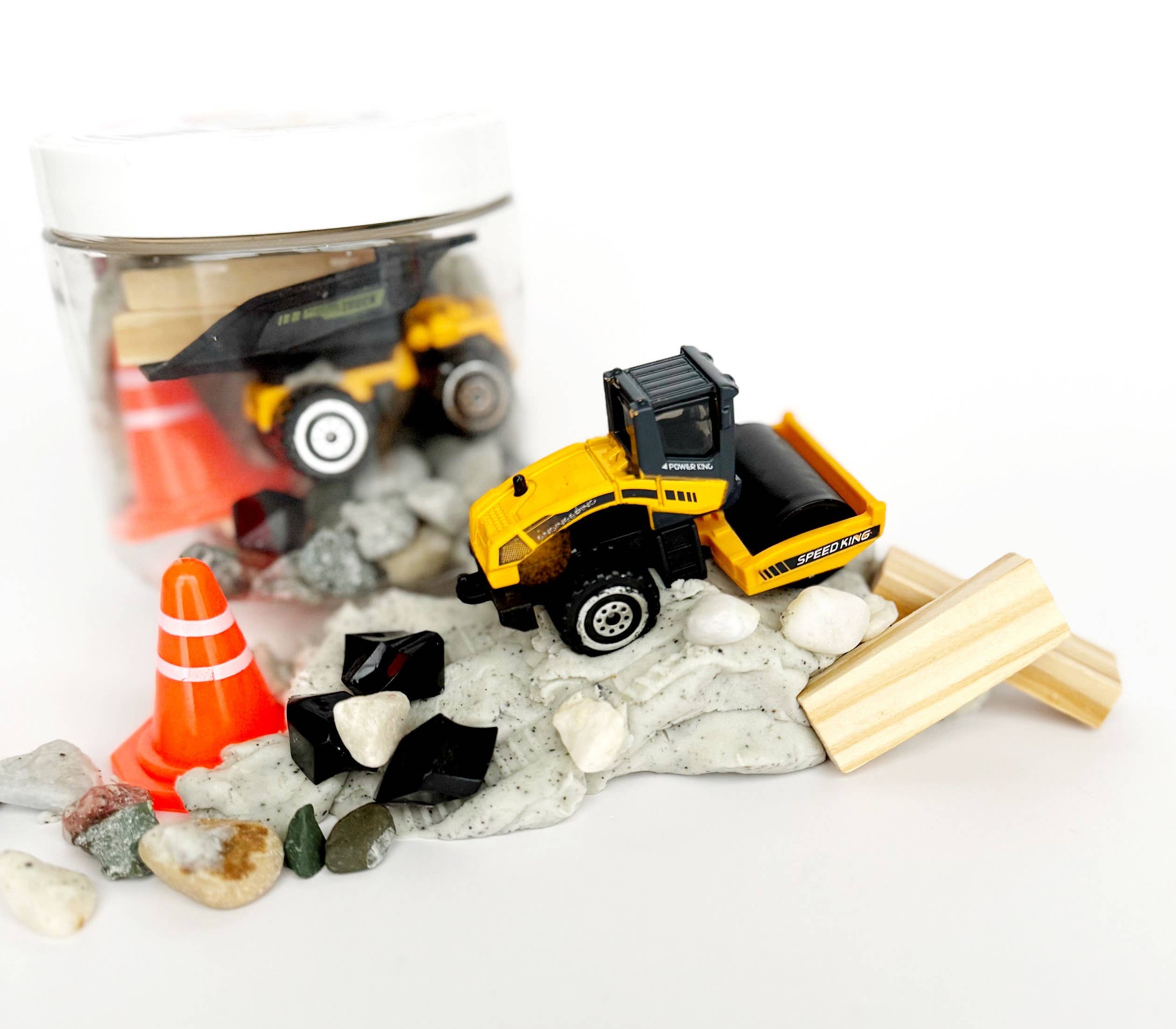 Knete Set Baustelle zum Mitnehmen