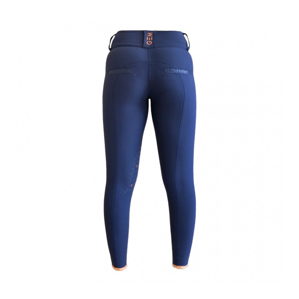 Gem DORADO - Pantalon siliconé Femme bleu marine