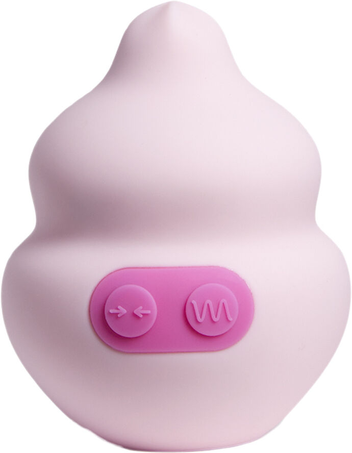 Unbound Babes Squish Klitoris Vibrator Quartz/cerise
