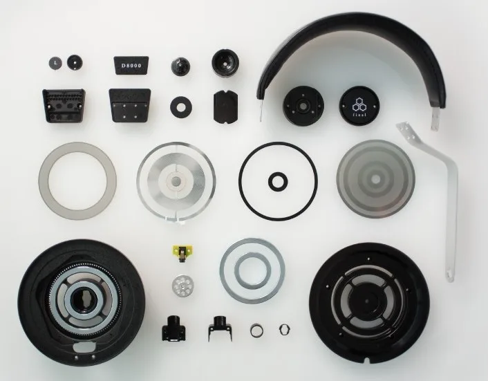 Final Audio D8000 Silver Casques hi-fi