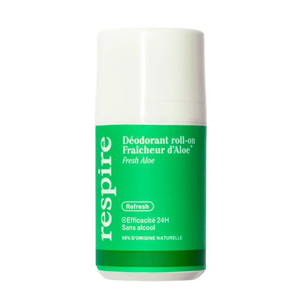 Respire Déodorant Roll-on Fraîcheur 24h - Fraicheur d'Aloe - Roll-on - 50 mL 50 ml / 150 ml
