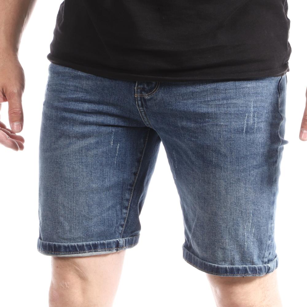 Paname Brothers Short en jeans Bleu Homme Paname Brothers Bradley