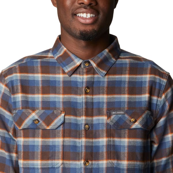 Chemise COLUMBIA FLARE GUN STRETCH FLANNEL CORDOVAN SHADOW