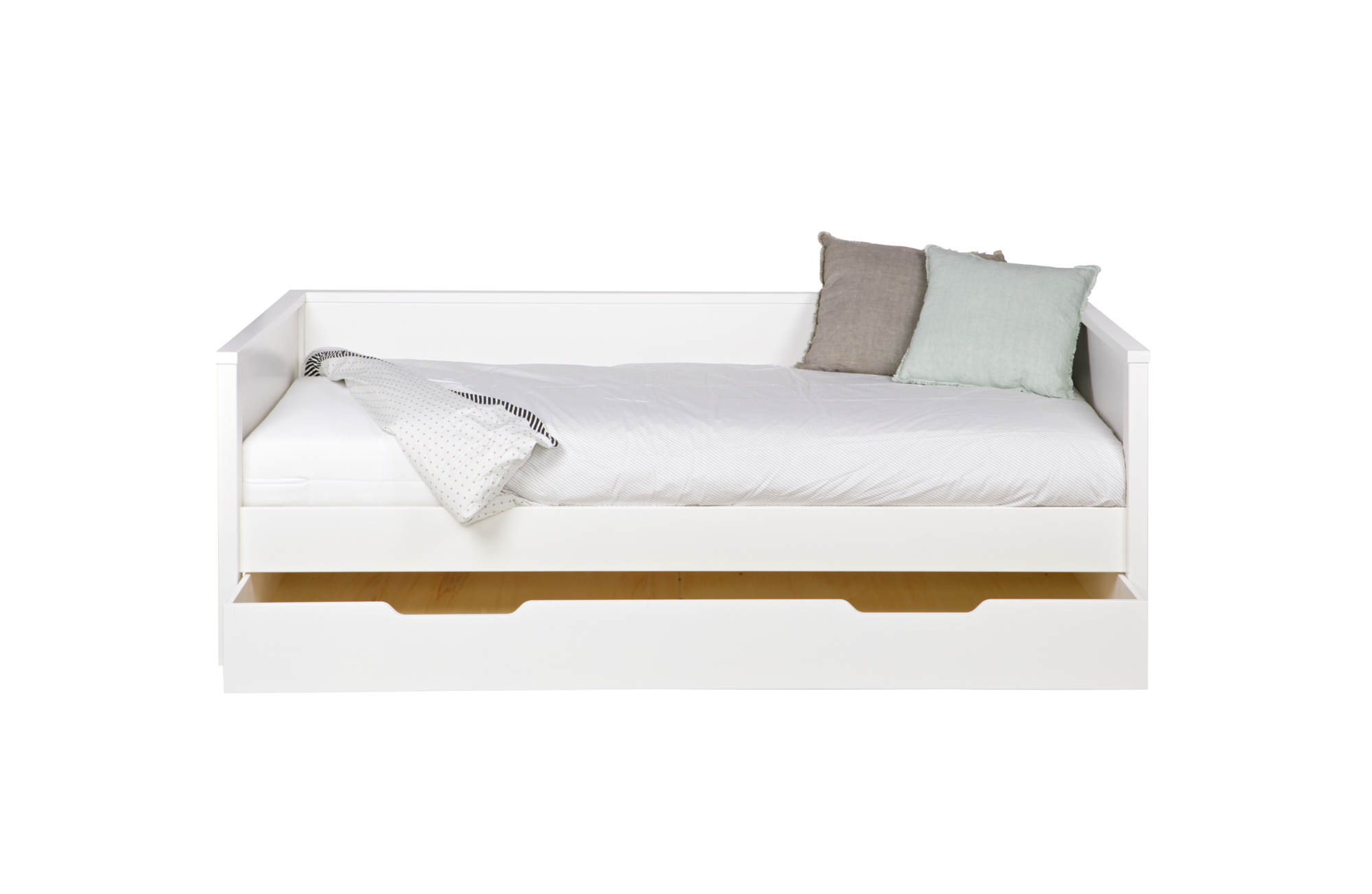 Matras/Bedlade Nikki & Jade grenen wit [FSC] Nikki & Jade Matras / Bedlade Grenen Wit [FSC]