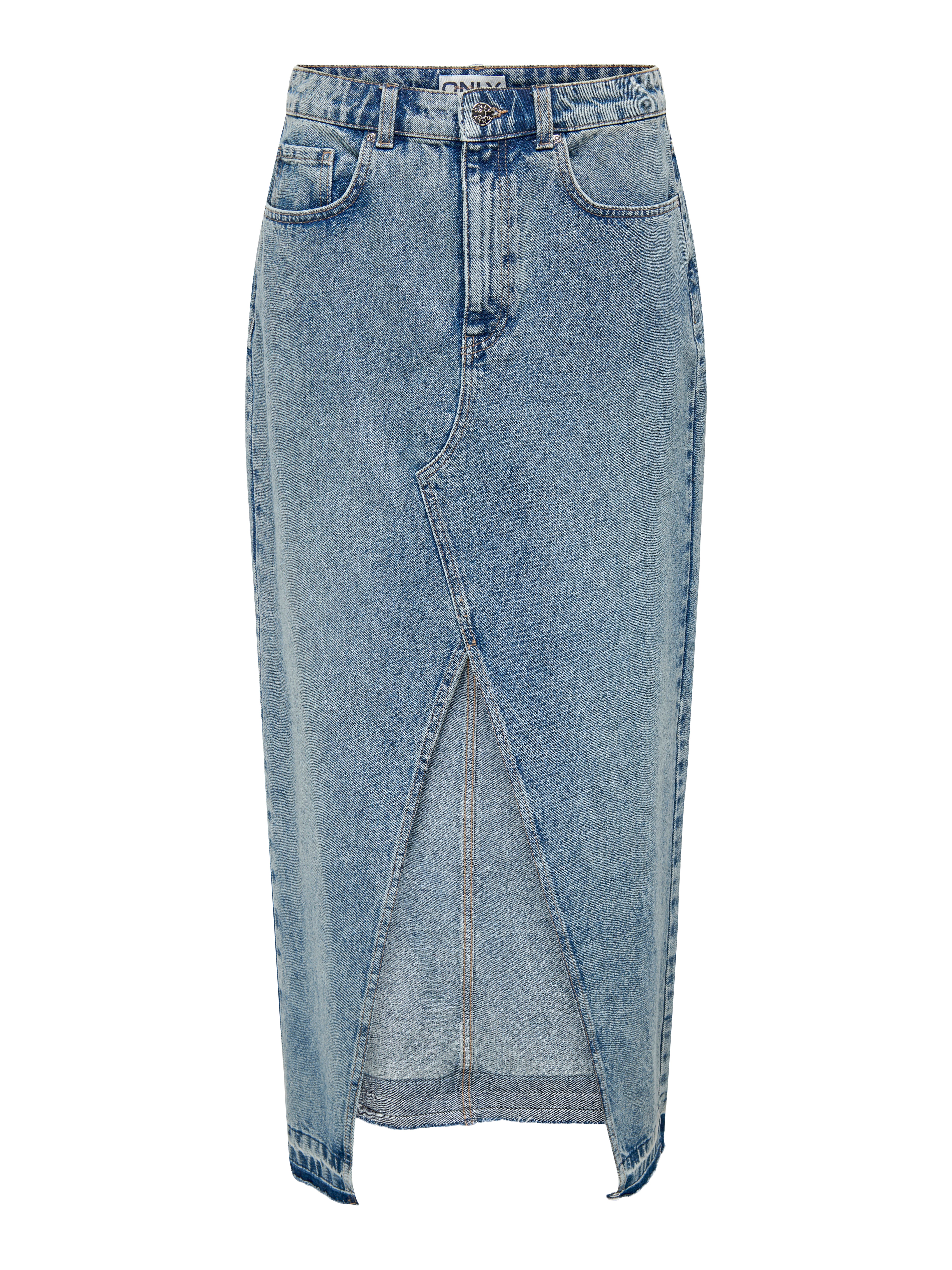 ONLALINA Jeansrock Medium Blue Denim