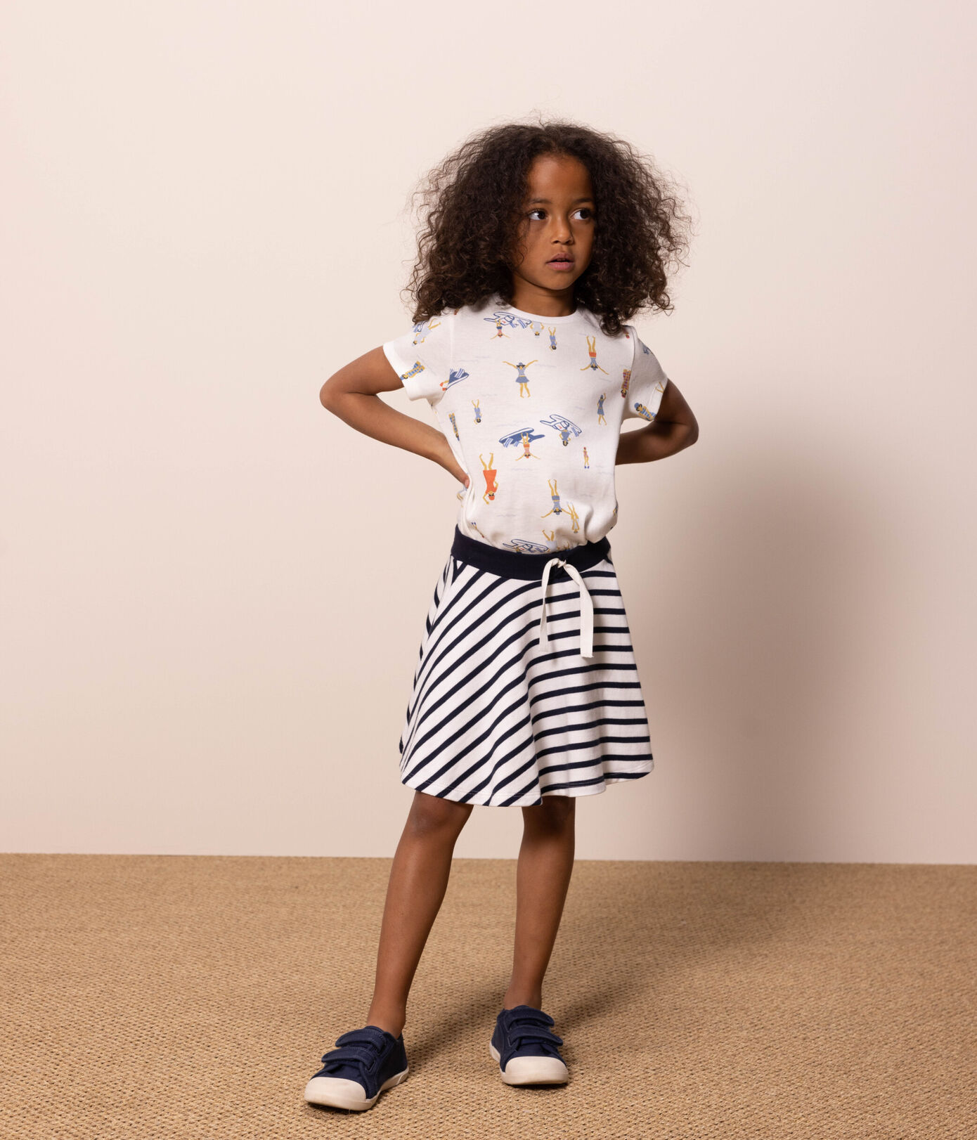 Tee-shirt imprimé manches courtes enfant fille