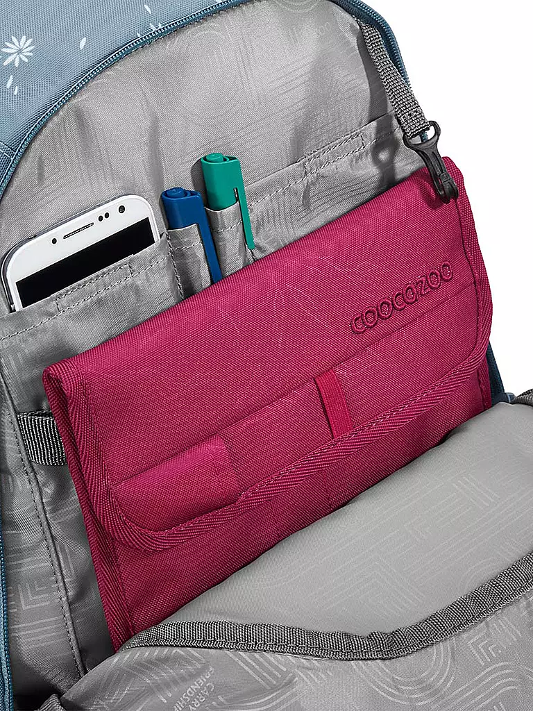 COOCAZOO Schulrucksack MATE BLOOMY DAISY blau