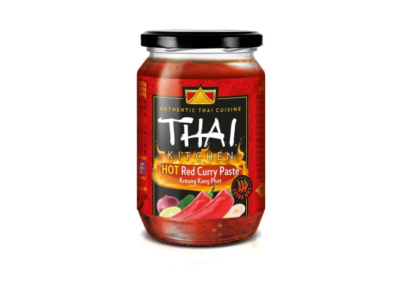 Thai Kitchen Hot Red Curry Paste 225 g Scharfe Rote Curry Paste