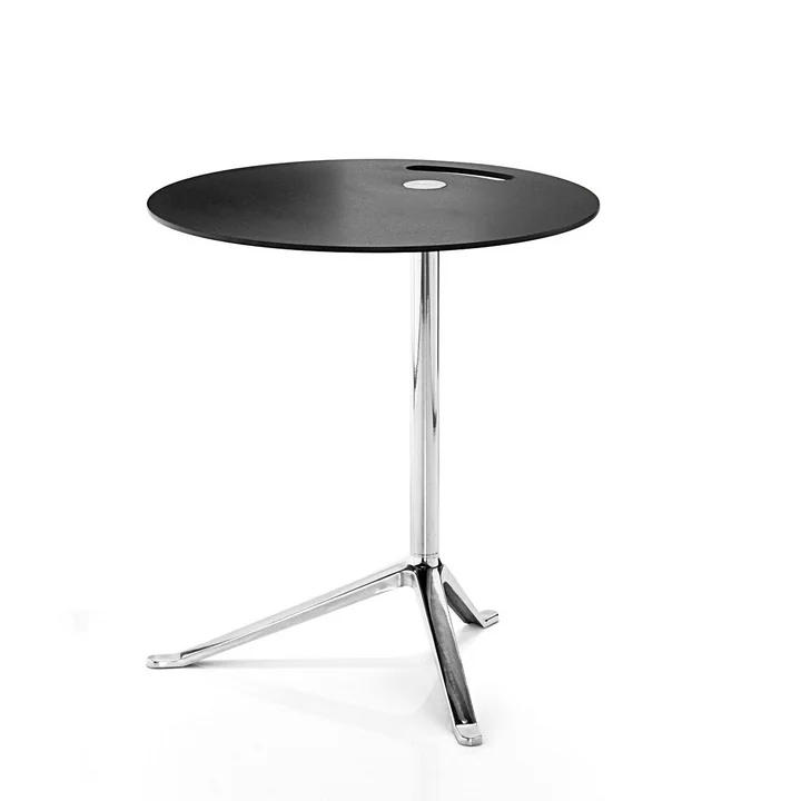 Fritz Hansen - Little Friend höhenverstellbar, Aluminium poliert / Kunststoff weiss