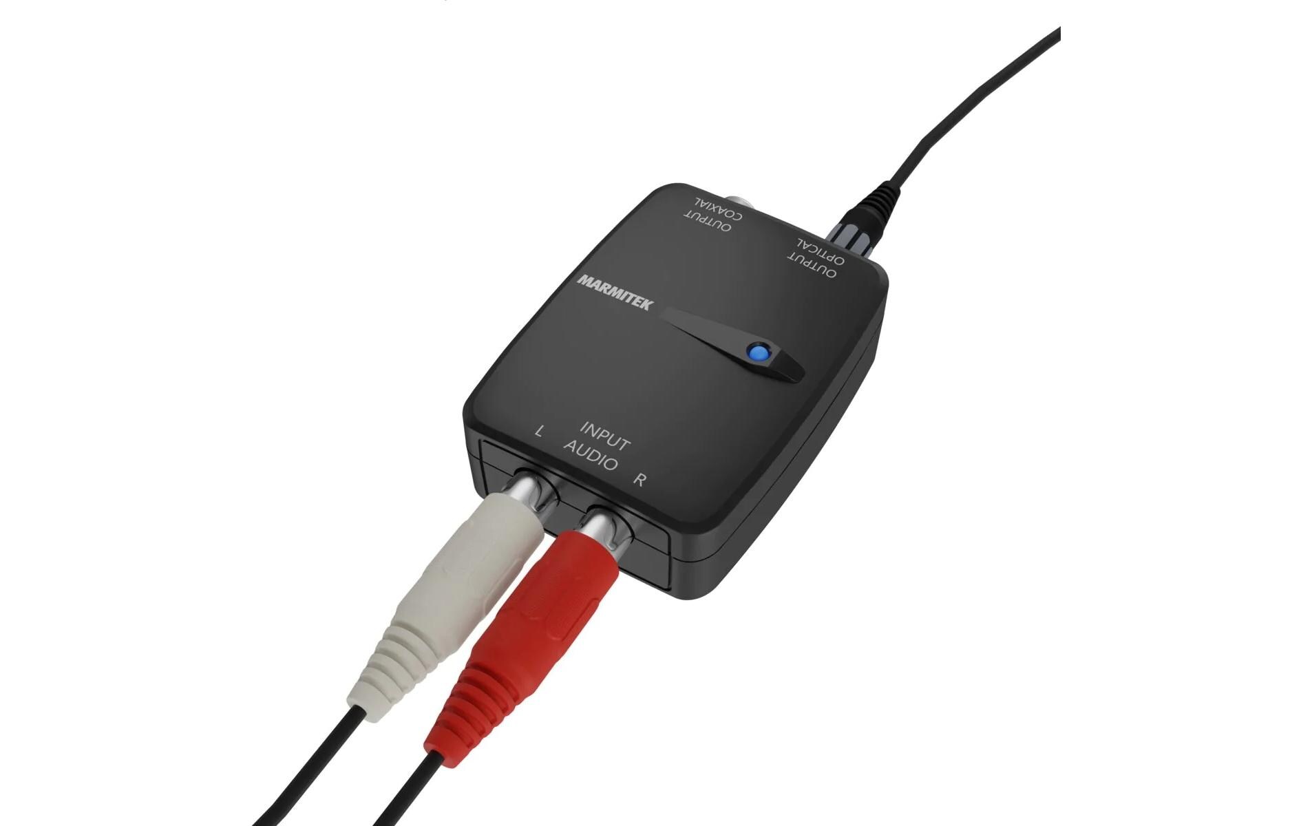 Konverter Connect AD12 – Chinch auf ToslinkAnalog-Digital-Audiowandler