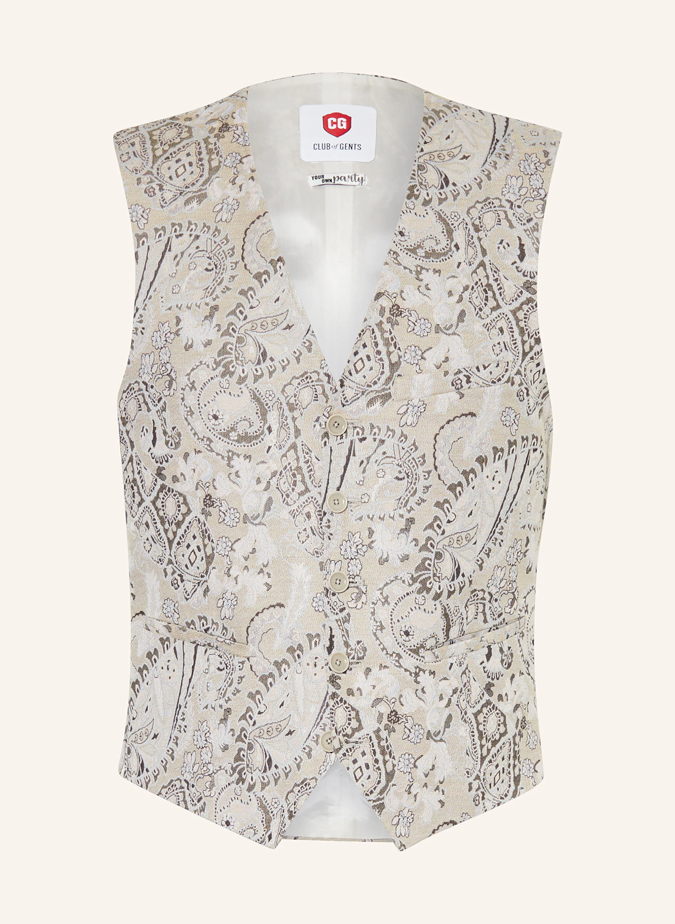 CG - CLUB of GENTS Anzugweste Extra Slim Fit