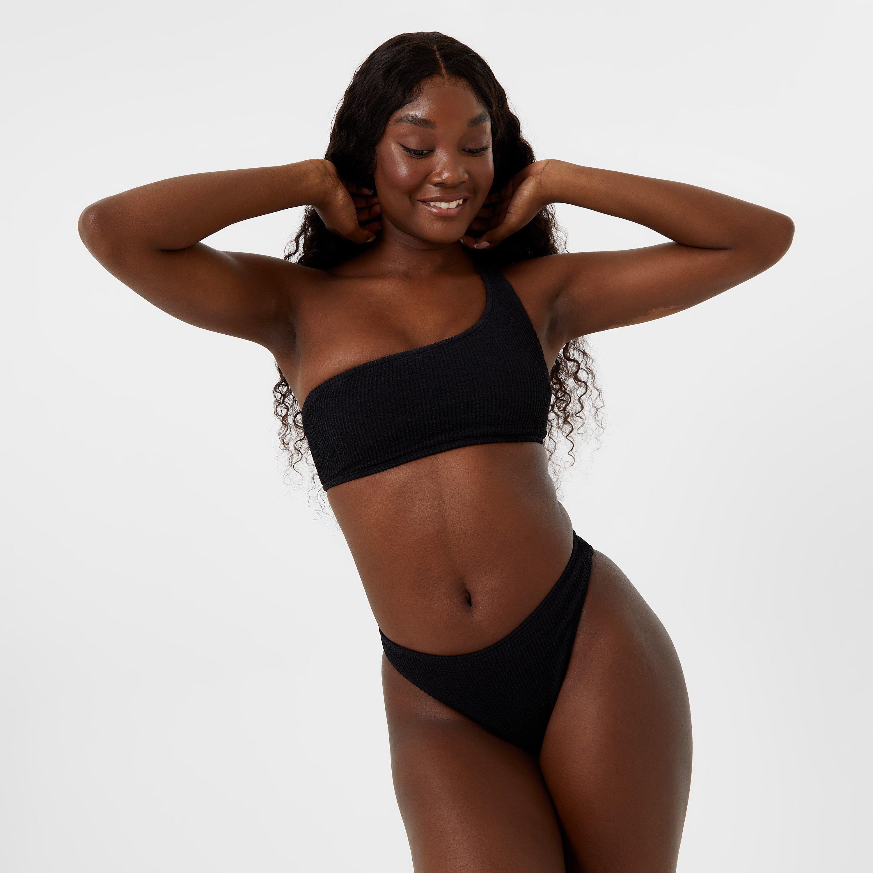 Jack Wills JW Crinkle Tanga Bikini Bottom