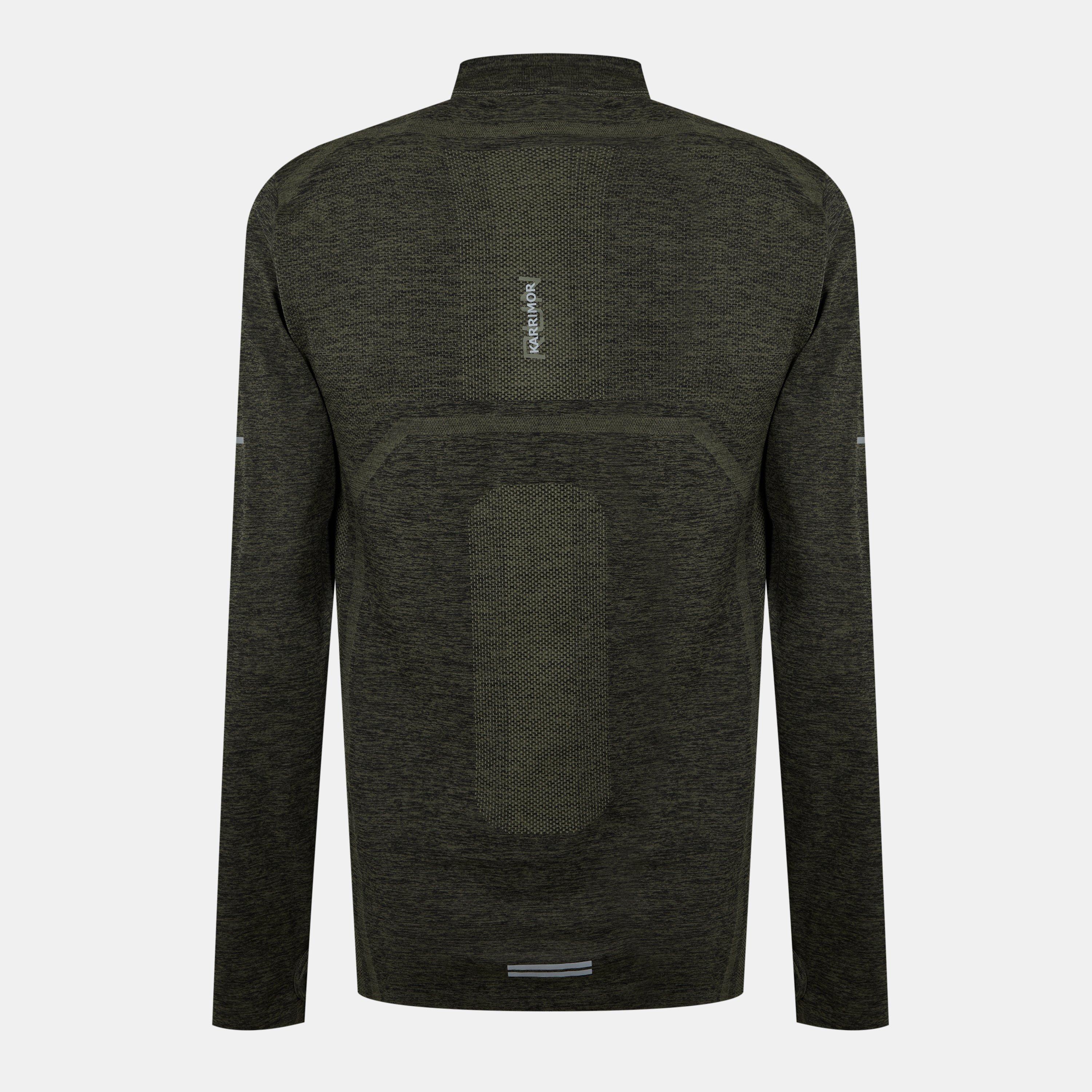 Karrimor Xlite Seamless Running MensquarterZip