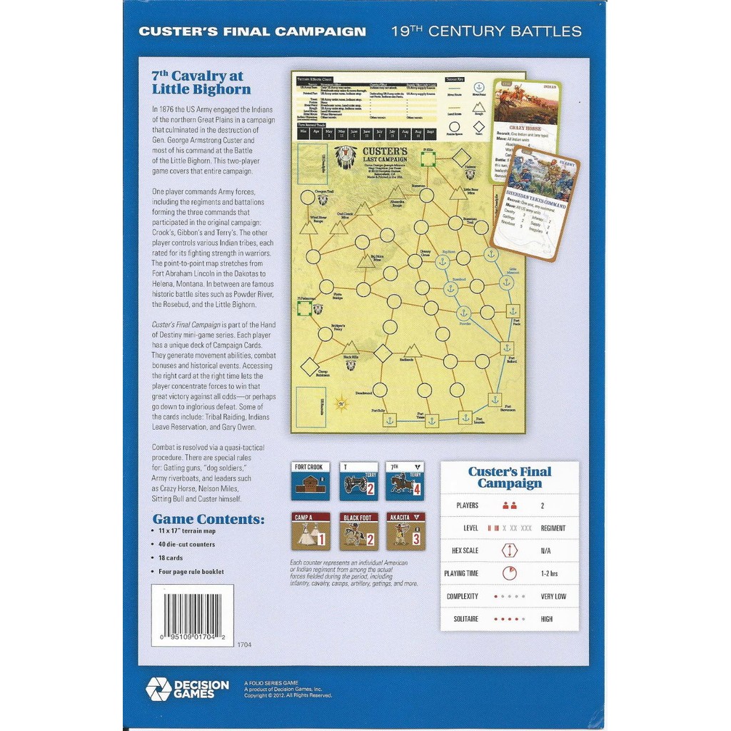 Mini Games Series - Custer's Final Campaign