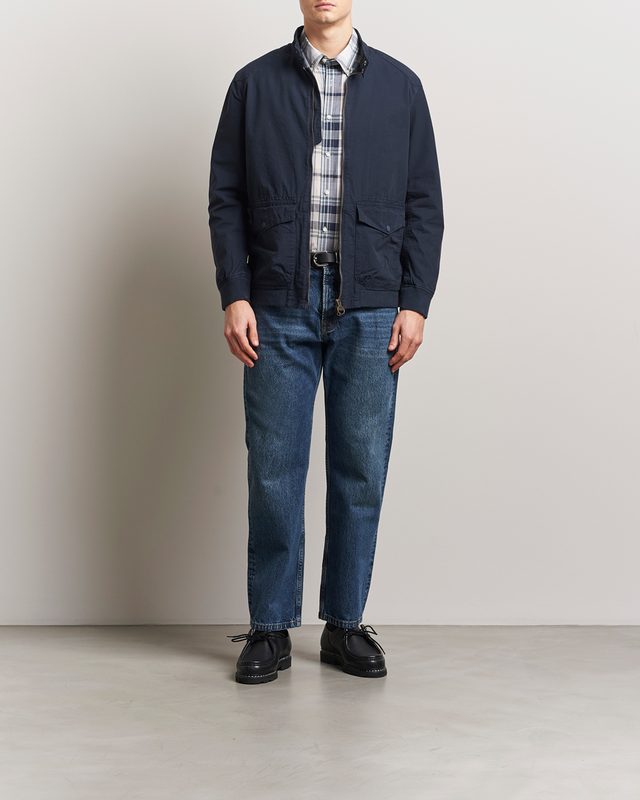 Barbour International Matley Casual Cotton Jacket Navy