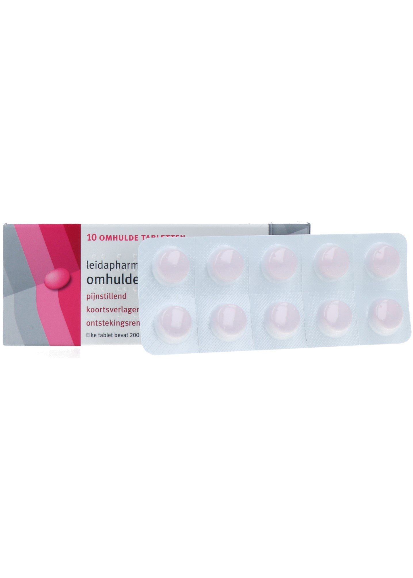 Leidapharm Ibuprofen 200mg (10 tabletten)