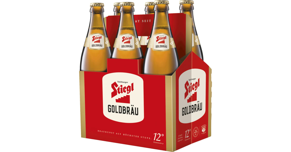 Stiegl Goldbräu Tray 6x 0,5 Liter (Mehrweg)