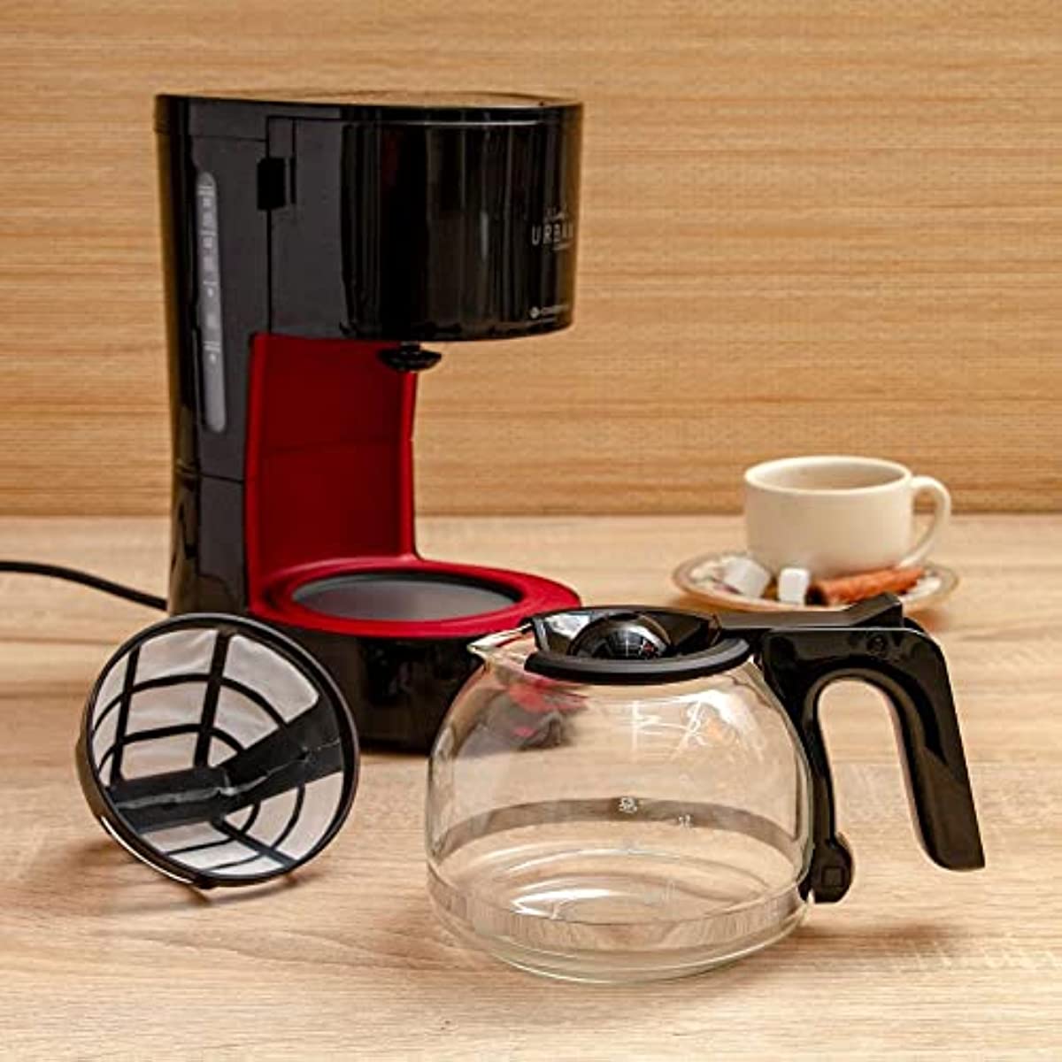 Cafeteira El&eacute;trica Urban Compact, Vermelho, 110v, Cadence