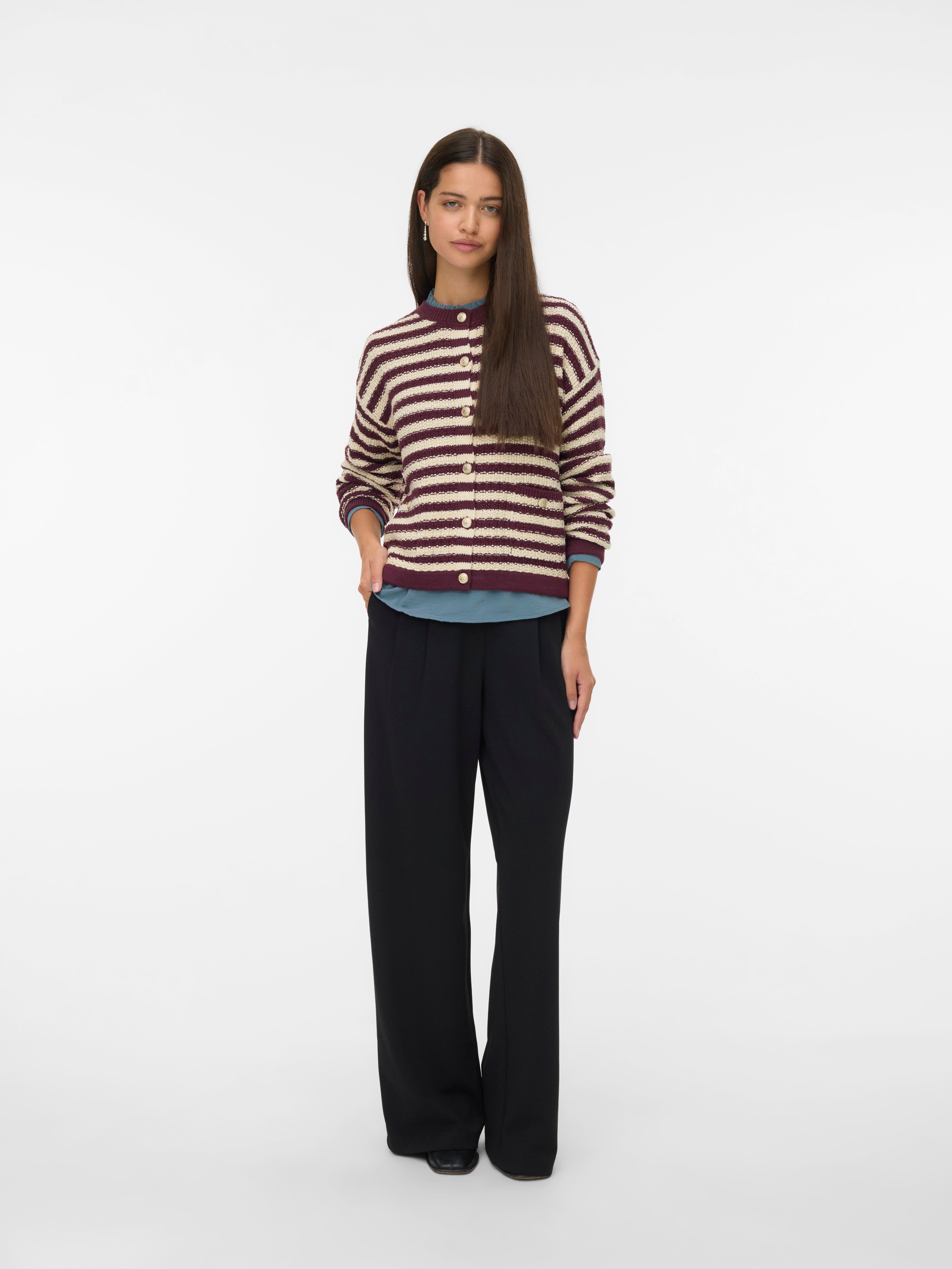 VMHARPER Gebreid vest