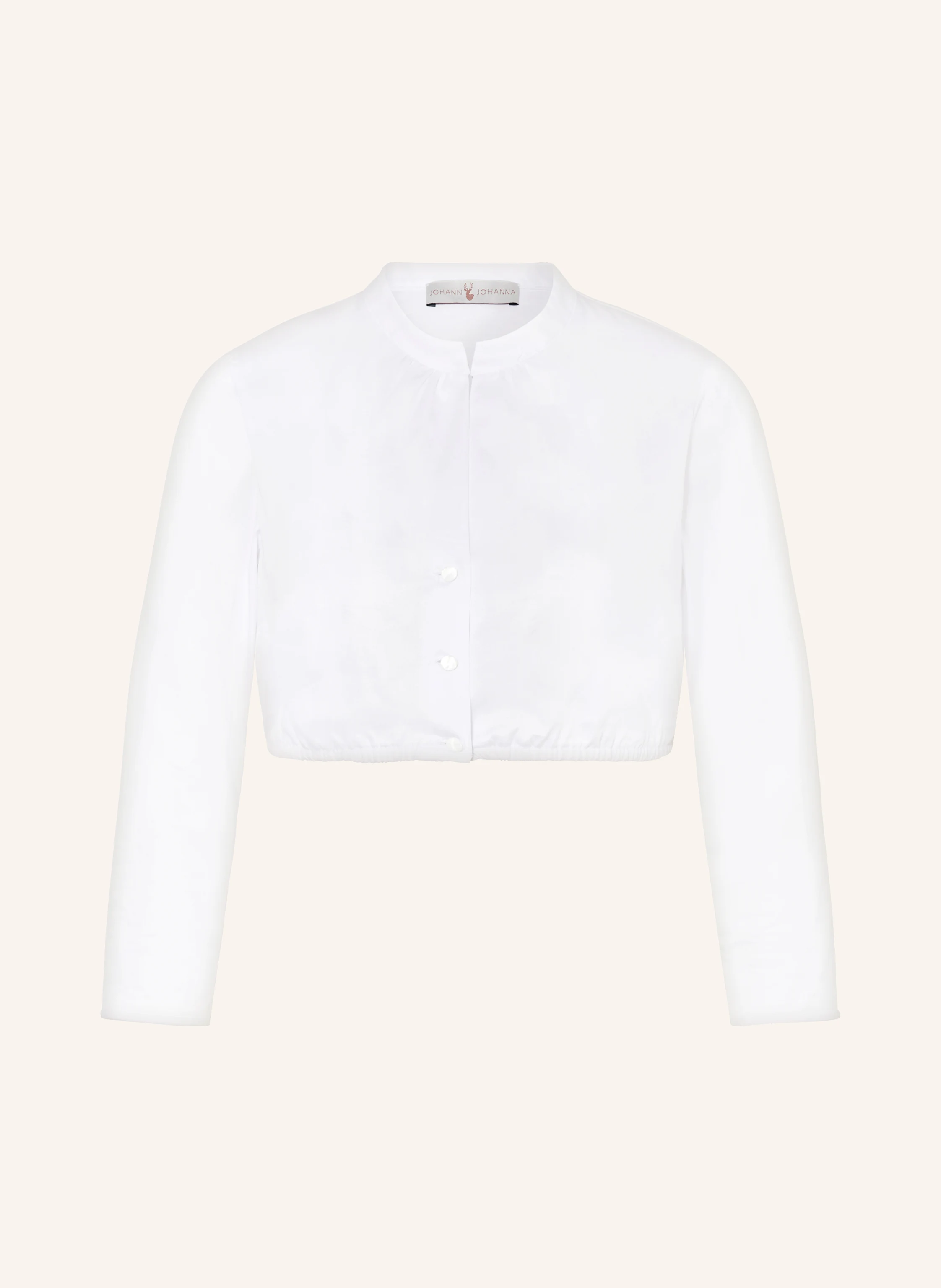 Johann & Johanna Dirndlbluse mit 3/4-Ärmel