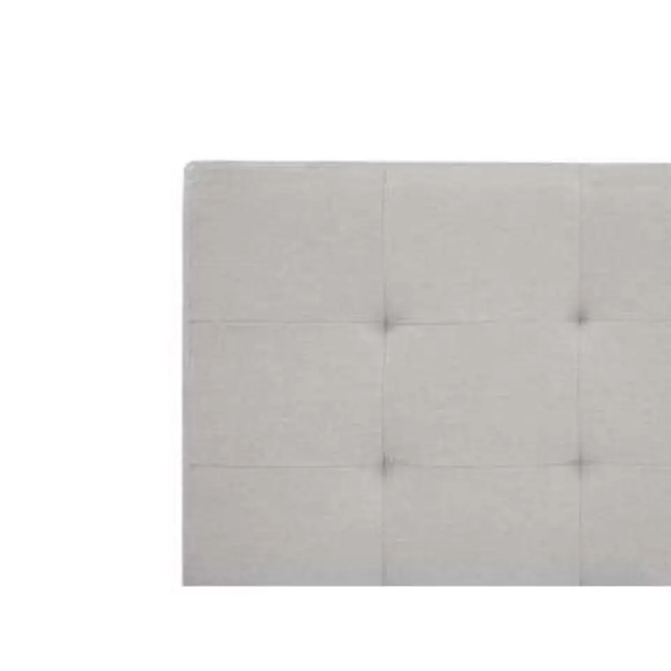 ROCHELLE - Bed opbergruimte - Lichtgrijs - 140 x 200 cm - Polyester