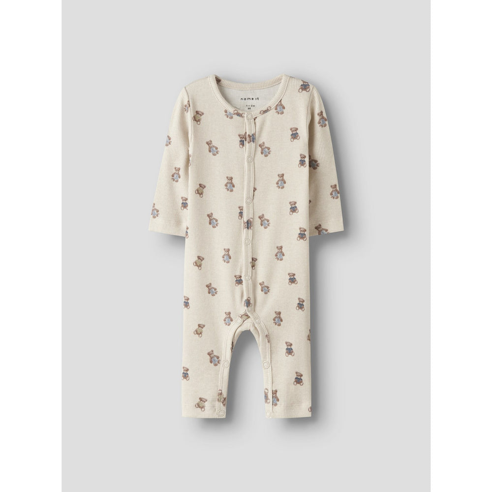 Køb Name It Peyote Melange Nbmdenkab Ls Onesie