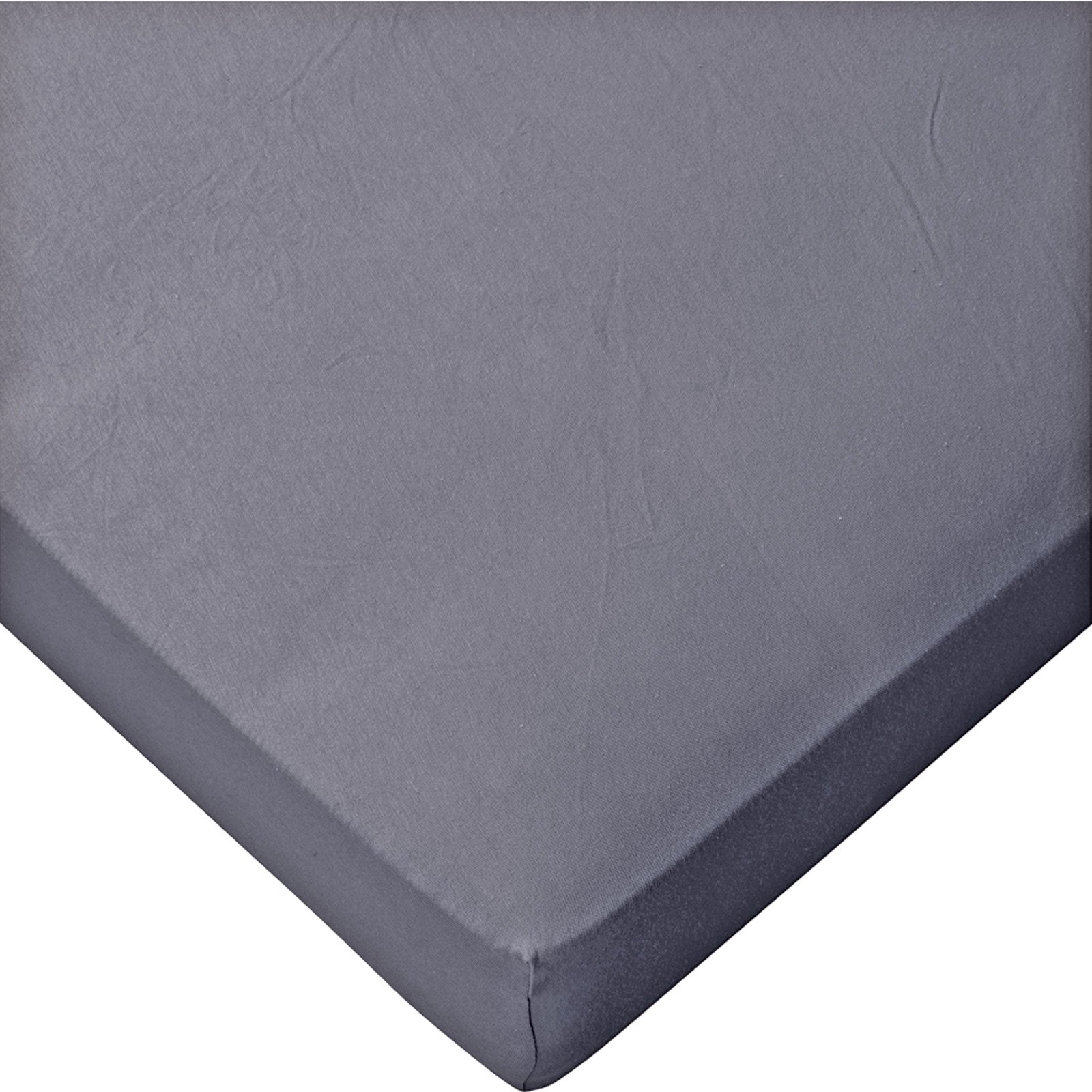 Living Edition Jersey-Fixleintuch 180x200, anthrazit
