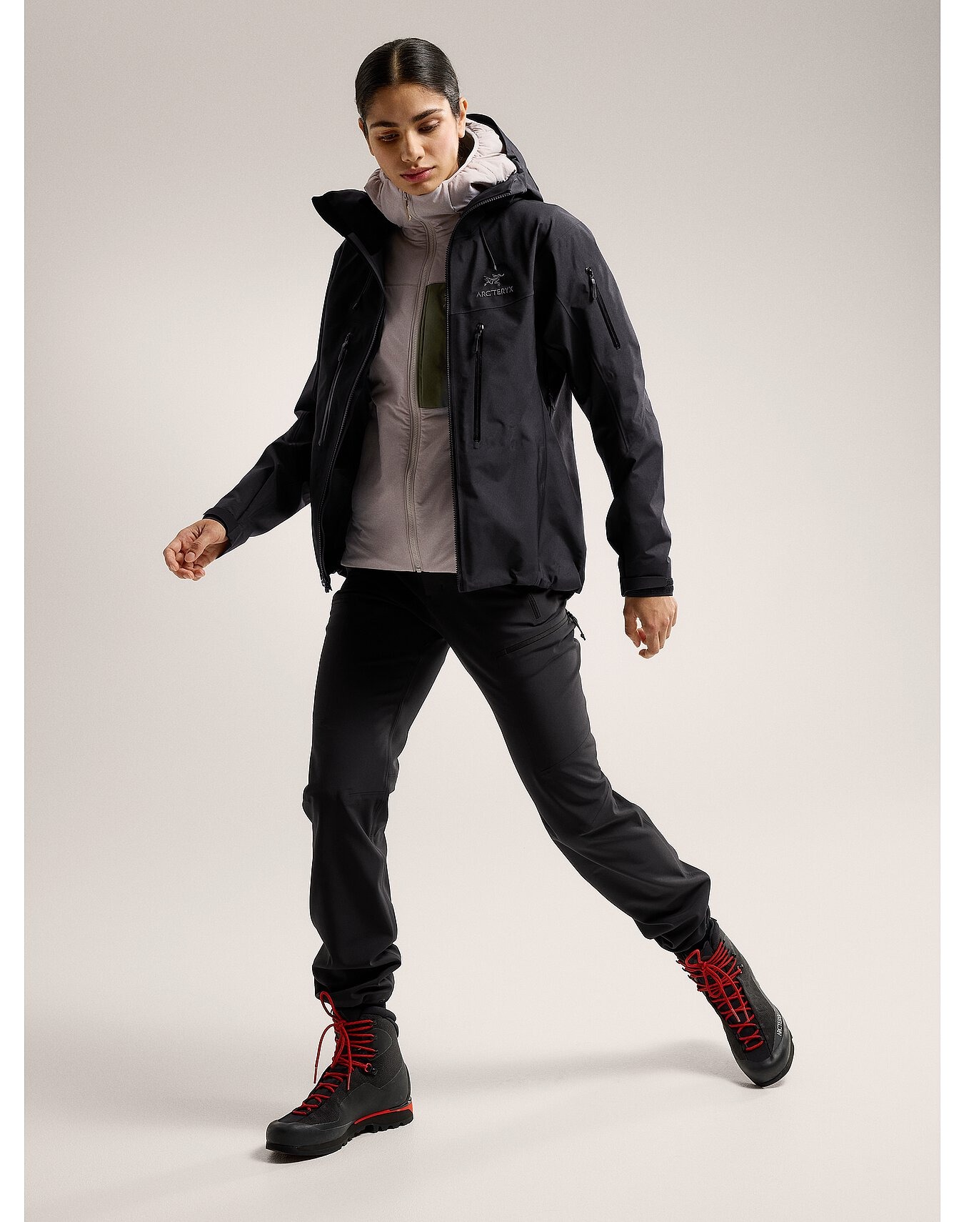 Alpha SV Jacket Dame Black