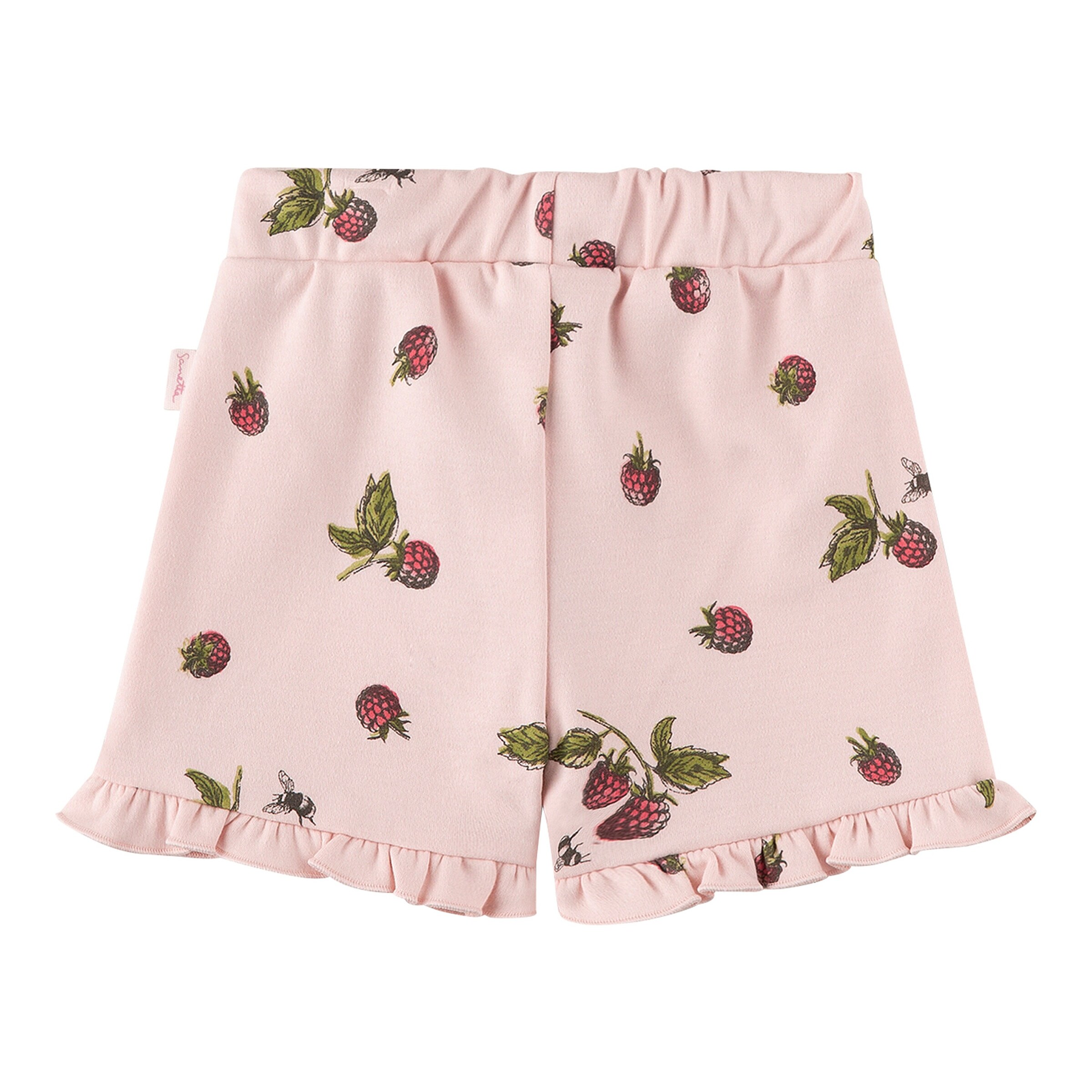 Sanetta Fiftyseven Sweatshorts Himbeeren Rüschen rosa/pink