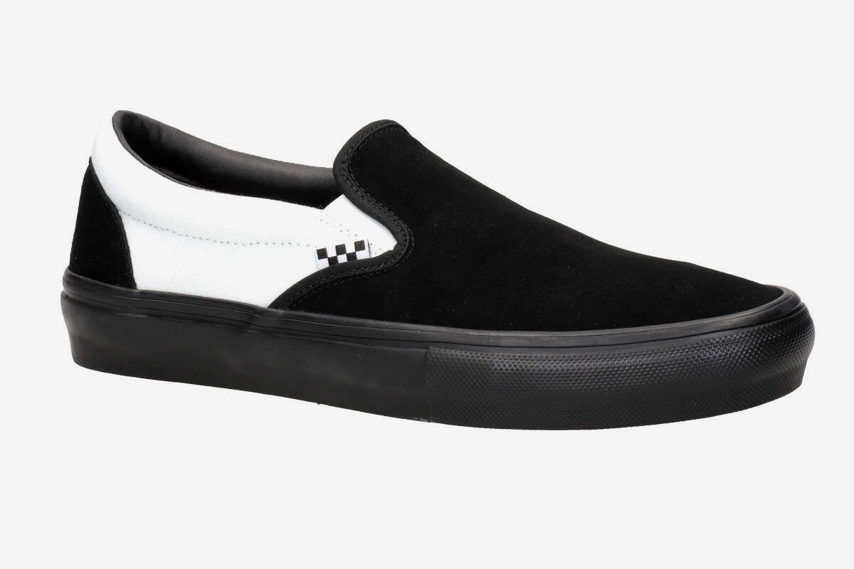 Vans Skate Slip-On Schuh (black white II)