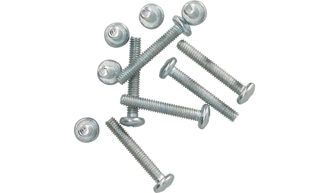 Maskinskruer PH M4x25 mm - 15 stk.