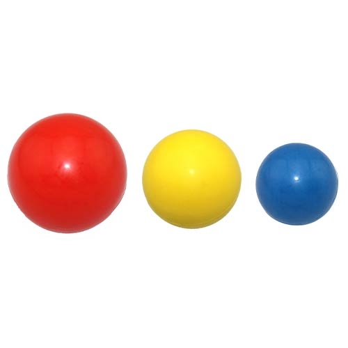 Bola de borracha dura e compacta de 5 cm