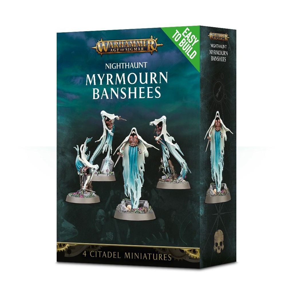 Age of Sigmar : Easy to Build - Nighthaunt Myrmourn Banshees