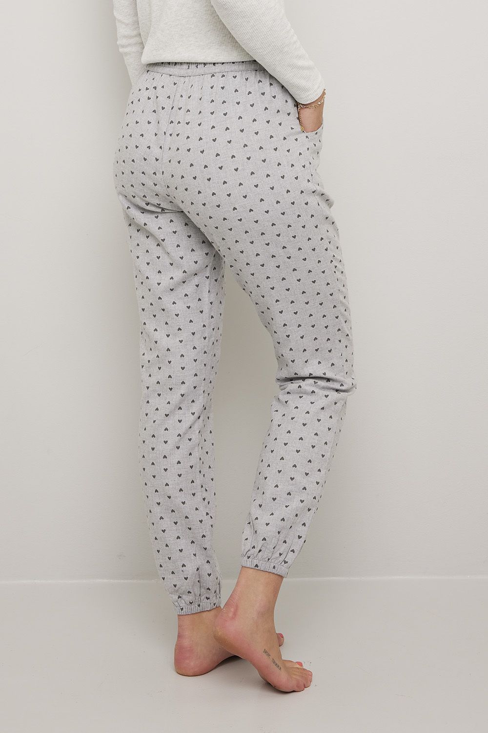 Pyjamasbukse i flanell