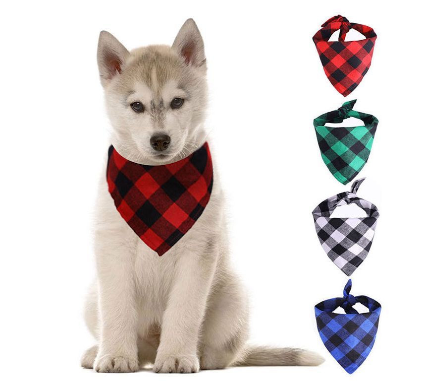 Everlupid - Checker Bandana Huisdierhalsband