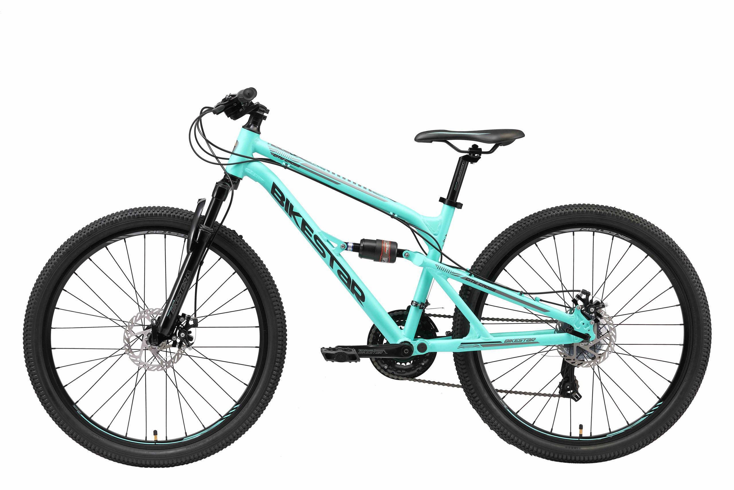 BikeStar Fully Alu MTB 26 Inch 21 Speed
